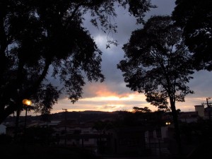 Panorama da Cidade de Bragança Paulista no dia de Corpus Christi