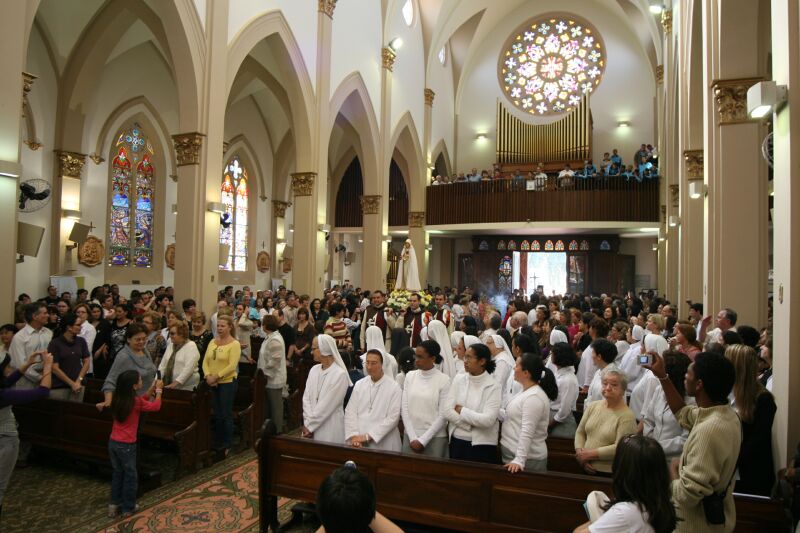 Coroação da imagem de Nossa Senhora