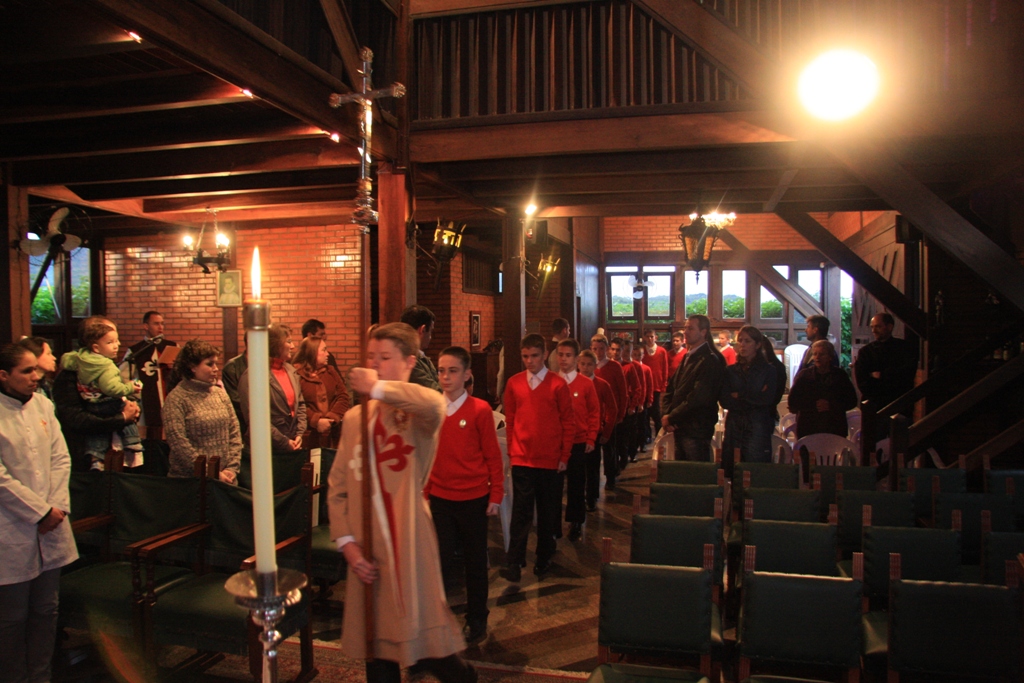 Encerramento do 1º Semestre Letivo do Colégio Arautos Joinville