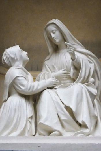 Santa Catarina com Nossa Senhora
