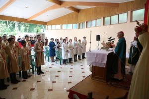 Dom Edney visita o Colégio Arautos - 2015 (2)