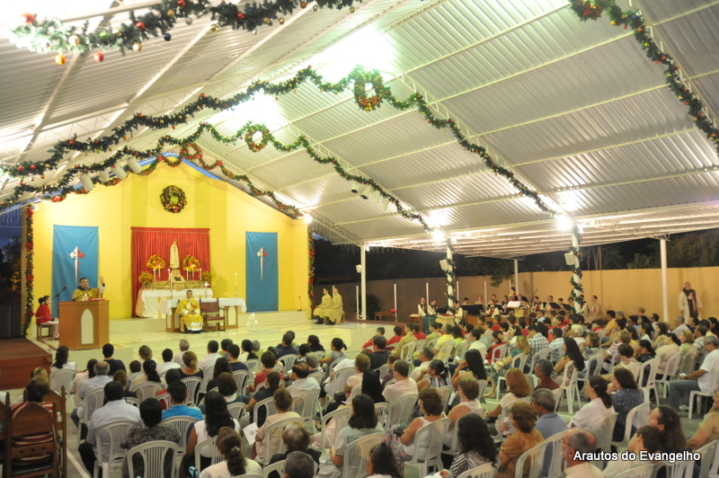 Cantata Natalina da sede dos Arautos do Evangelho em Recife
