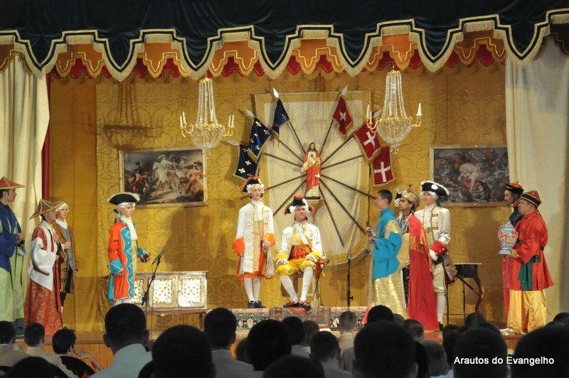 Teatro "O rei e o menino" - Curso de Férias dos Arautos do Evangelho