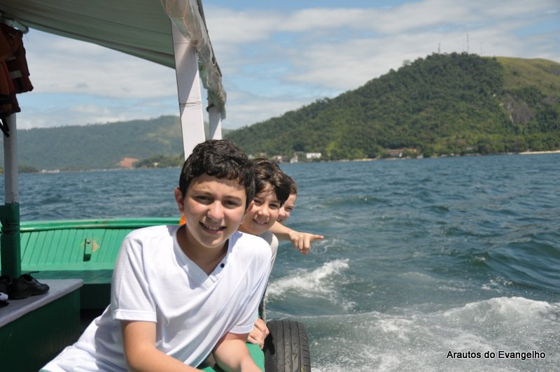 Passeio de barco em Angra dos Reis - RJ