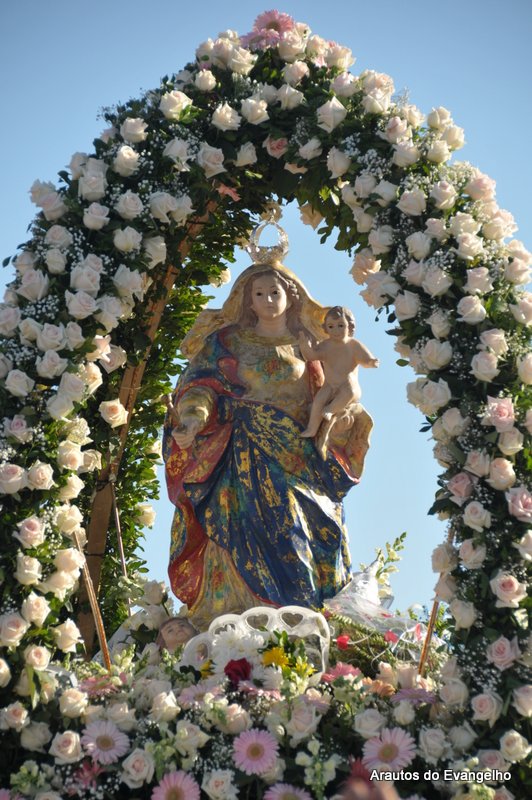 Nossa Senhora dos Prazeres (imagem levada na procissão)