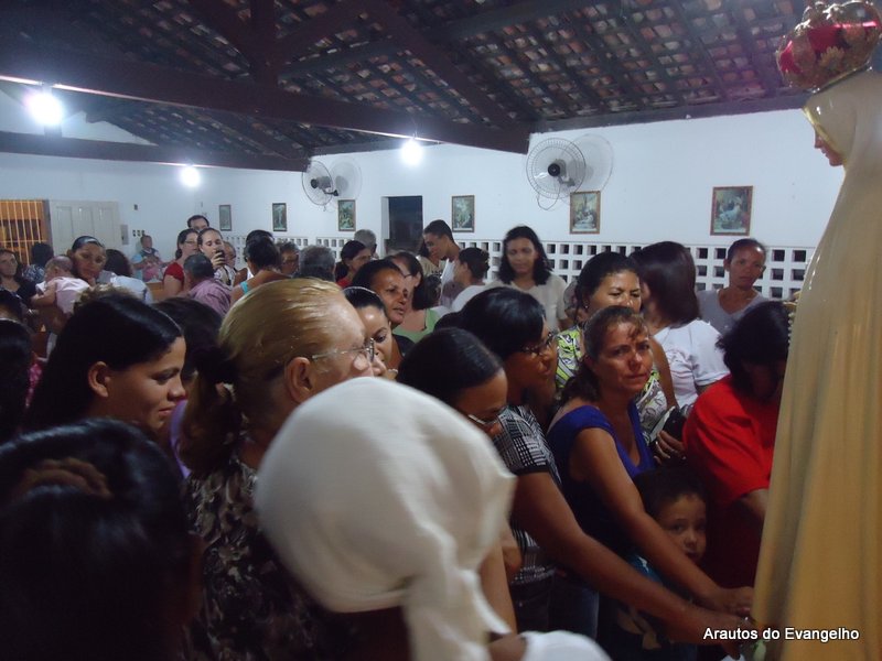 Visita da imagem peregrina em Cajueiro Seco (Jaboatão dos Guararapes - PE)