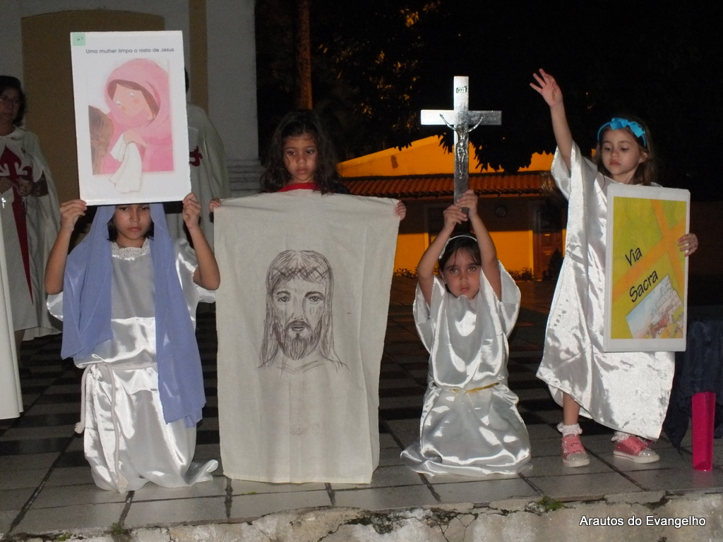 Via Sacra do Apostolado Infantil dos Arautos do Evangelho