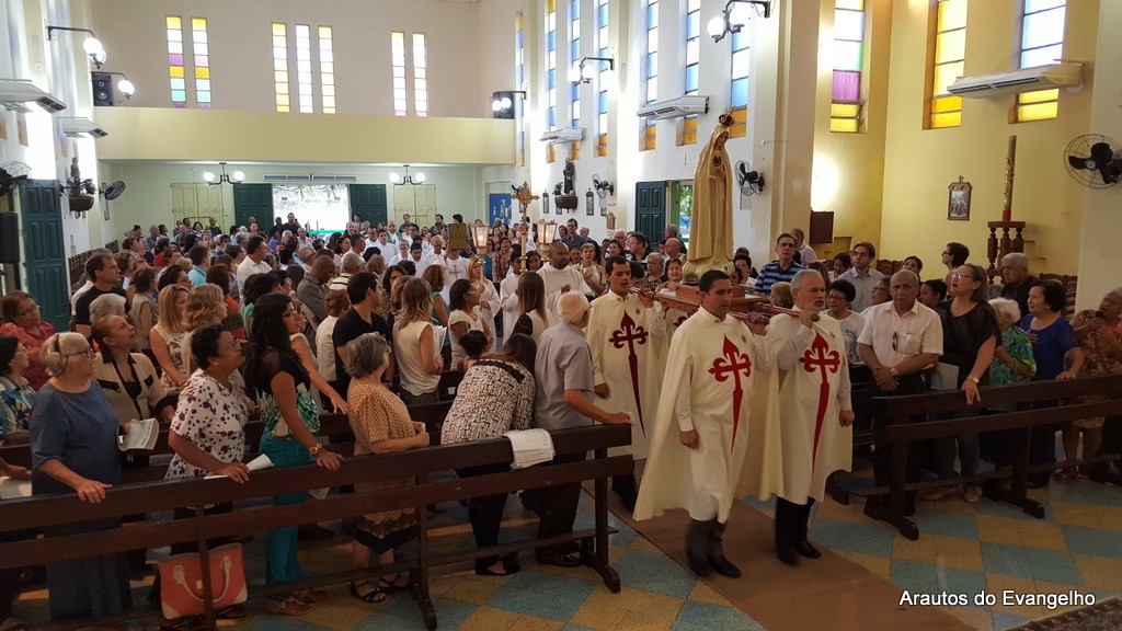 Missa na Paróquia de Nossa Senhora de Fátima, Olinda - PE
