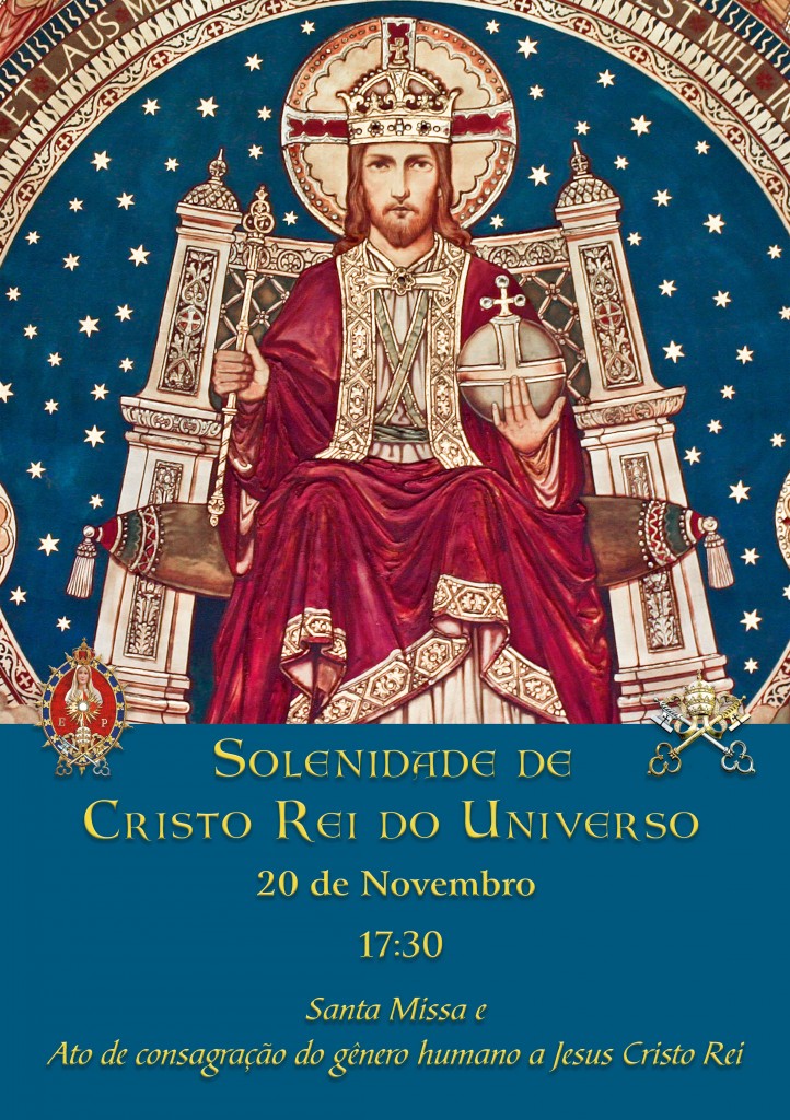 Solenidade de Cristo Rei do Universo