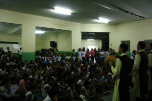 Apresentação do Futuro e Vida na UMEF Ulisses Álvares em Vila Velha