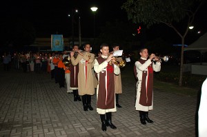 Procissão em honra de Nossa Senhora de Fátima