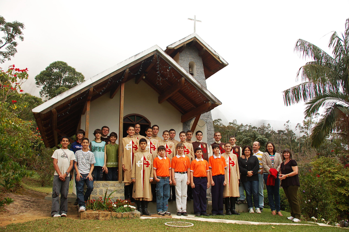 Viagem realizada pelos Arautos por ocasião da solenidade de Corpus Christi