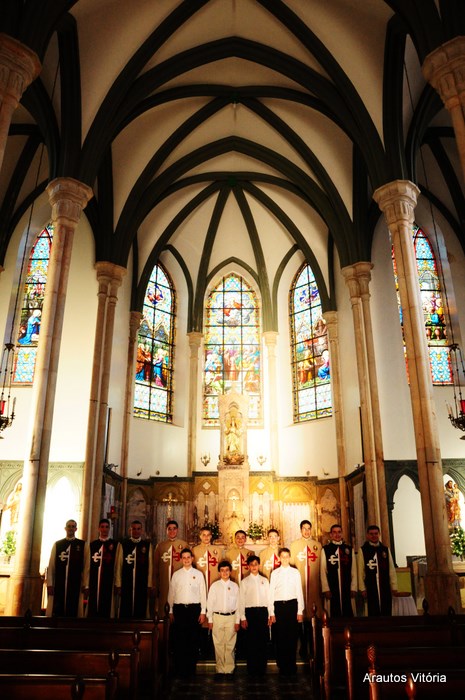 Arautos do Evangelho no Santuário do Caraça-MG