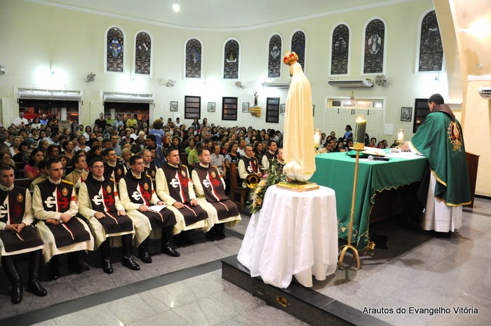 Missa de abertura das Missões Marianas em Vila Velha - Paróquia NSra. da Glória