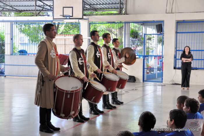 Apresentação do Projeto Futuro e Vida no Colégio Santa Catarina, Vila Velha