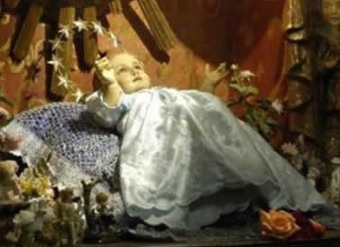 "Santíssima Virgem - Imaculada Menina María" - Equador